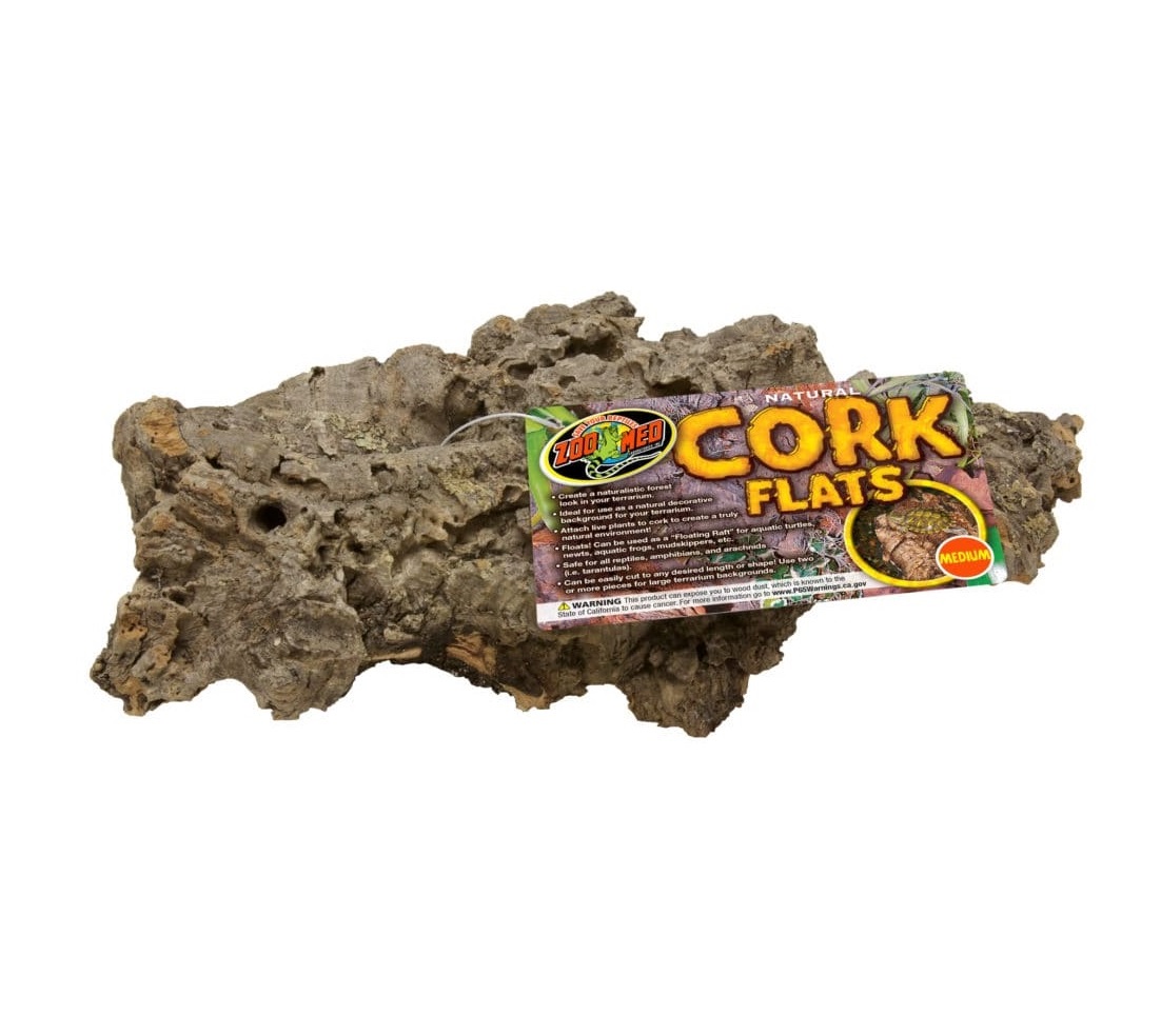 ZooMed Natural Cork Bark Flats, Medium Advanced Aquatic Ecosystems, LLC.