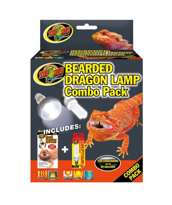 ZooMed Bearded Dragon Lamp Combo Pack Advanced Aquatic Ecosystems, LLC.